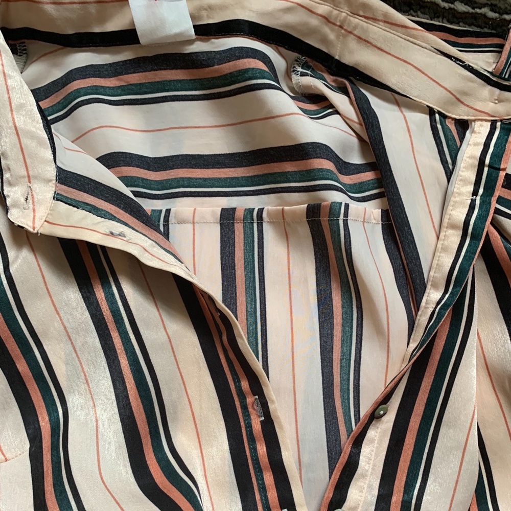 NWT Multicolored Striped Dress - Picture 6 of 8